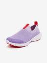 Reima Svetlo fialové detské slip on tenisky Reima Bouncing