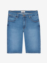Wrangler Modré pánske džínsové šortky Wrangler Innovation