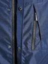 Jack & Jones Tmavomodrá pánska ľahká bunda s kapucňou Jack & Jones Logan