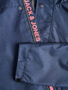 Jack & Jones Tmavomodrá pánska ľahká bunda s kapucňou Jack & Jones Logan