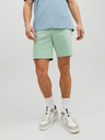 Jack & Jones Svetlozelené pánske tepláky Jack & Jones New Basic