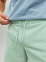 Jack & Jones Svetlozelené pánske tepláky Jack & Jones New Basic