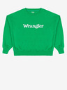 Wrangler Zelená dámska mikina Wrangler