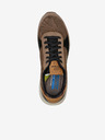 Skechers Hnedé pánske tenisky Skechers