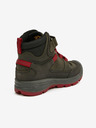 Keen Khaki dievčenská outdoorová kožená členková obuv Keen Redwood Mid