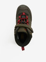 Keen Khaki dievčenská outdoorová kožená členková obuv Keen Redwood Mid