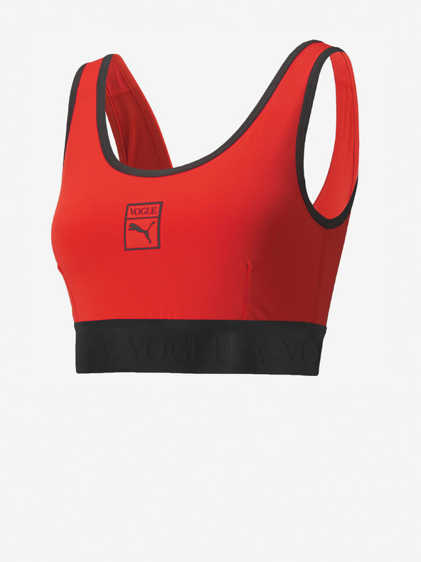 Puma Červená športová podprsenka PUMA x VOGUE