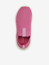 Geox Ružové dievčenské slip on tenisky Geox