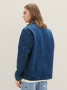 Tom Tailor Denim Tmavomodrá pánska džínsová bunda Tom Tailor Denim