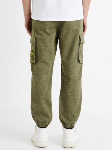 Celio Zelené pánske nohavice Celio Dragon Ball Z