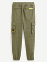 Celio Zelené pánske nohavice Celio Dragon Ball Z