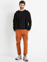 Celio Tehlové pánske cargo nohavice Celio Dozip