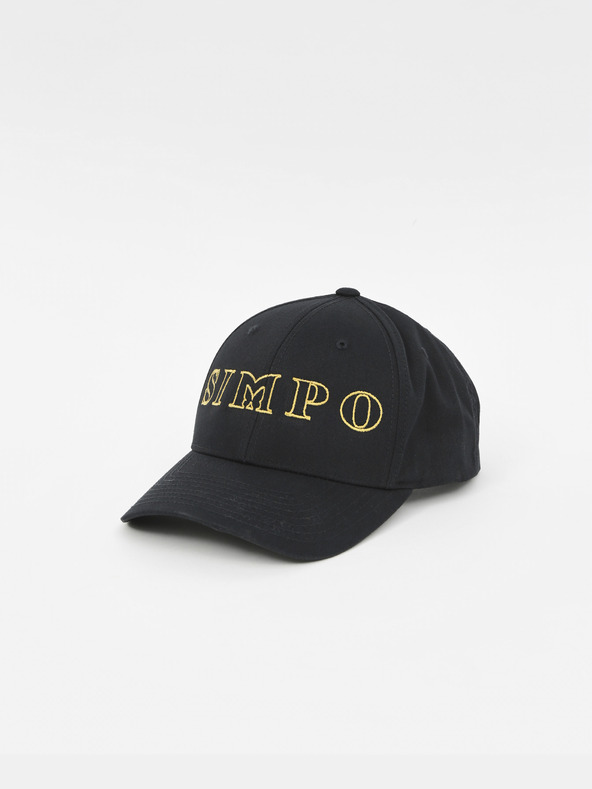 SIMPO Čierna unisex čiapka Simpo Siluet