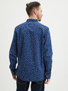 Scotch & Soda Tmavomodrá vzorovaná pánska košeľa Scotch & Soda