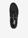 Skechers Čierne pánske tenisky so semišovými detailmi Skechers