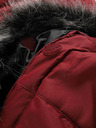 ALPINE PRO Detská ptx membránová bunda ALPINE PRO MOLIDO červená
