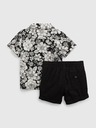 GAP Baby kvetovaný outfit set GAP