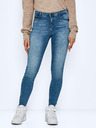 Noisy May Modré dámske skinny fit džínsy Noisy May Kimmy
