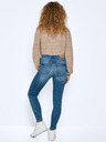 Noisy May Modré dámske skinny fit džínsy Noisy May Kimmy