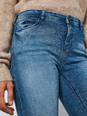 Noisy May Modré dámske skinny fit džínsy Noisy May Kimmy