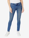 Pepe Jeans Tmavomodré dámske džínsy skinny fit Pepe Jeans Regent