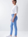 Salsa Jeans Modré dámske džínsy úzkeho strihu Salsa Jeans Secret Glamour