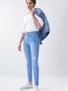 Salsa Jeans Modré dámske džínsy úzkeho strihu Salsa Jeans Secret Glamour