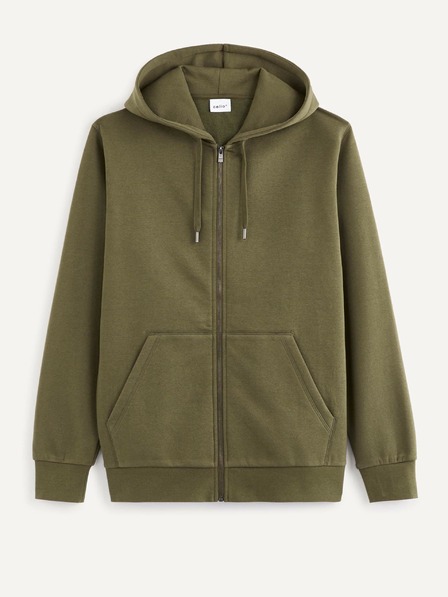 Celio Khaki pánska mikina Celio