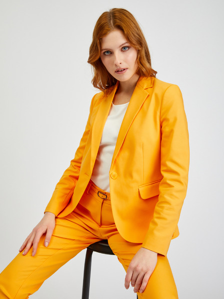 Orsay Oranžové dámske sako ORSAY