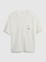 GAP Tričko pique oversize GAP