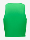 ONLY Svetlozelený dámsky crop top tielko ONLY Belia
