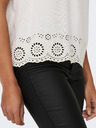 ONLY Biely dámsky top ONLY Sabira