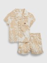 GAP Baby ľanová košeľa a kraťasy GAP