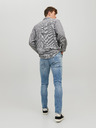 Jack & Jones Modré pánske úzke džínsy Jack & Jones Glenn