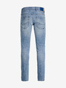 Jack & Jones Modré pánske úzke džínsy Jack & Jones Glenn