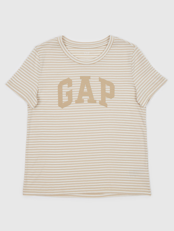 GAP Pruhované tričko s logom GAP