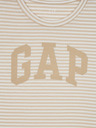 GAP Pruhované tričko s logom GAP