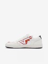Vans Biele pánske kožené tenisky VANS Lowland CC FLM 2