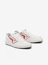 Vans Biele pánske kožené tenisky VANS Lowland CC FLM 2