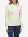 Ragwear Krémová dámska vzorovaná mikina Ragwear Delain Ombre