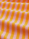 Tom Tailor Denim Ružovo-oranžové dámske pruhované tričko Tom Tailor Denim