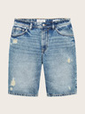 Tom Tailor Denim Svetlomodré pánske džínsové šortky Tom Tailor Denim