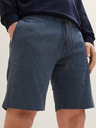 Tom Tailor Denim Tmavomodré pánske džínsové šortky Tom Tailor