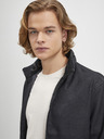 Jack & Jones Čierna pánska ľahká bunda Jack & Jones Jax