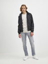 Jack & Jones Čierna pánska ľahká bunda Jack & Jones Jax
