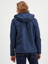 Jack & Jones Tmavomodrá pánska ľahká bunda s kapucňou Jack & Jones Tyson