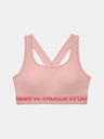 Under Armour UA Crossback Mid Hthr Športová podprsenka