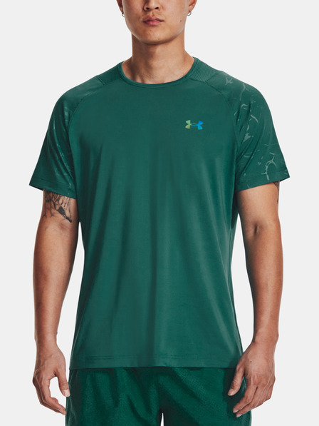 Under Armour Pánske tričko Under Armour UA Rush Emboss SS
