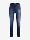 Jack & Jones Modré pánske slim fit džínsy Jack & Jones Glenn