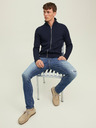 Jack & Jones Modré pánske slim fit džínsy Jack & Jones Glenn